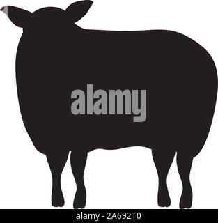 cute sheep manger animal character Stock Vector Image & Art - Alamy