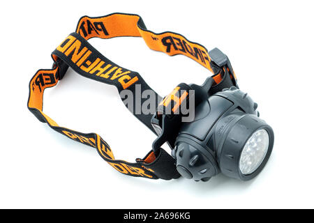 PATHFINDER 21 LED Headlamp light headtorch Stock Photo