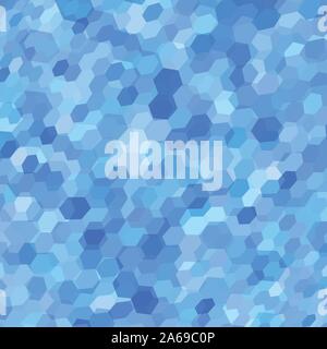Abstract background with colorful hex polygons Stock Vector