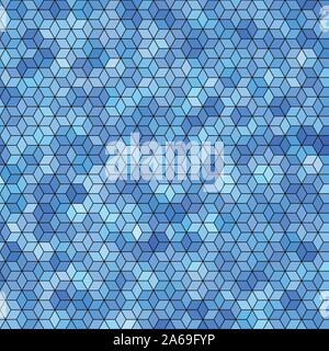 Abstract background with colorful hex polygons Stock Vector