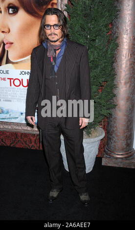 Manhattan, United States Of America. 07th Dec, 2010. NEW YORK, NY - DECEMBER 06: Johnny Depp attends the World premiere of 'The Tourist' at Ziegfeld Theatre on December 6, 2010 in New York City. People: Johnny Depp Credit: Storms Media Group/Alamy Live News Stock Photo