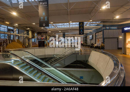 Rennes railway station, Brittany, France Stock Photo