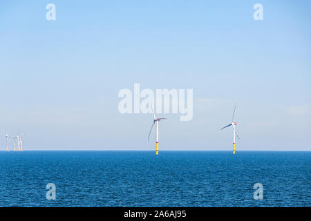 Offshore-Windpark Arkona-Becken Südost, Ostsee Stock Photo