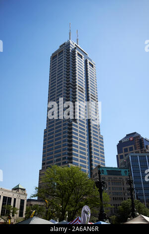 salesforce tower indianapolis city centre indiana USA Stock Photo