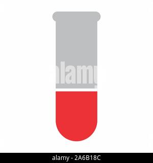 Lab flask icon Stock Vector