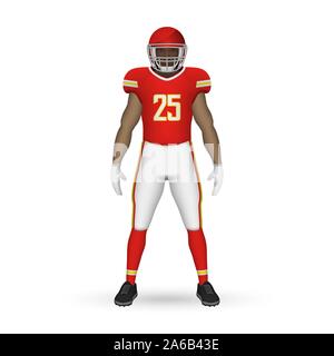 Kansas City Chiefs American Football Player Rigged Fur | 3D model