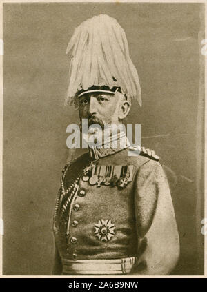General Felix Ludwig Graf von Bothmer of the German army who commanded on the Eastern front with Russia.  From Le Miroir newspaper article dated 25th June 1916 Stock Photo