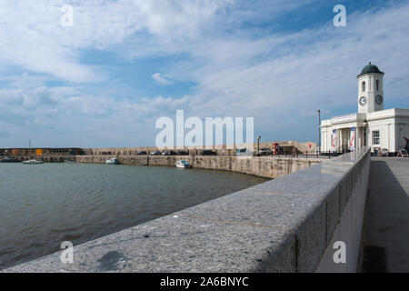 The Harbour Arm at Margate, Kent UK Stock Photo