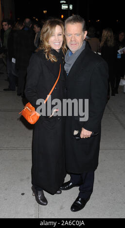 Manhattan, United States Of America. 31st Dec, 2008. NEW YORK, NY - JANUARY 09: Felicity Huffman William H. Macy attends the premiere of 'Girls' season 2 hosted by HBO at NYU Skirball Center on January 9, 2013 in New York City People: Felicity Huffman, William H. Macy Credit: Storms Media Group/Alamy Live News Stock Photo