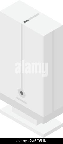 Home air purifier icon, isometric style Stock Vector