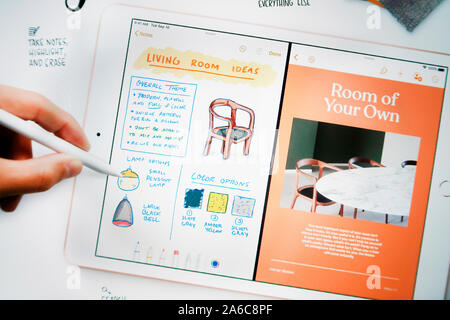2019 iPad Air Stock Photo