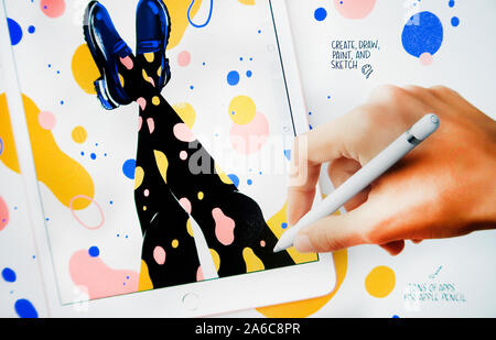 2019 iPad Air Stock Photo