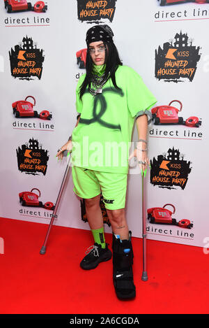 Anne-Marie arriving for the Kiss Haunted House Party held at the SSE Wembley Arena, Wembley, London. Stock Photo