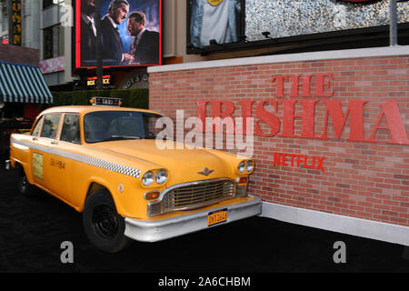 HOLLYWOOD, CA - OCTOBER 24: Atmosphere at the premiere of Netflix's 'The Irishman' at TCL Chinese Theatre on October 24, 2019 in Hollywood, California. Stock Photo