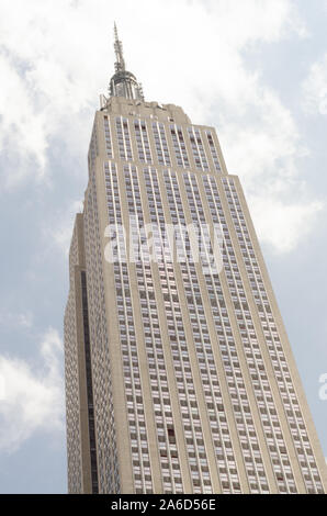 New York City's Empire State Building, which is one of the tallest buildings in the world Stock Photo