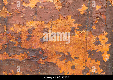rusty metal sheet - surface texture Stock Photo