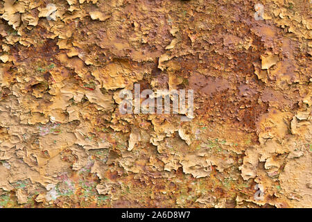 rusty metal sheet - surface texture Stock Photo
