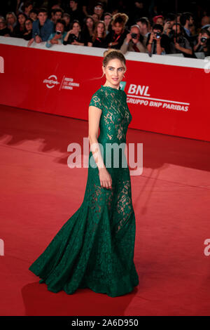 Roma, Italy. 21st Oct, 2019. Miriam Galante on the red carpet for the presentation of the film 'The Irishman' in Rome Film Fest 2019. (Photo by Gennaro Leonardi/Pacific Press) Credit: Pacific Press Agency/Alamy Live News Stock Photo