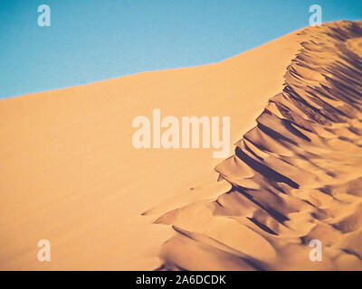 sand dune in Namibia desert Stock Photo