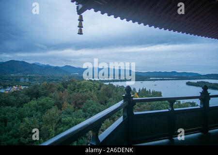 Winter scenery around the West Lake in Hangzhou City, east China's ...