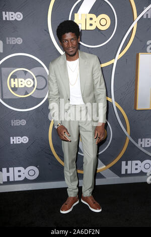 HBO Post Emmy Party at the Pacific Design Center on September 22, 2019 in West Hollywood, CA Featuring: Labrinth Where: West Hollywood, California, United States When: 23 Sep 2019 Credit: Nicky Nelson/WENN.com Stock Photo