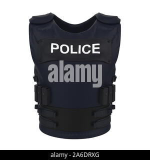 Bulletproof Vest Police Body Armor Isolated Stock Photo