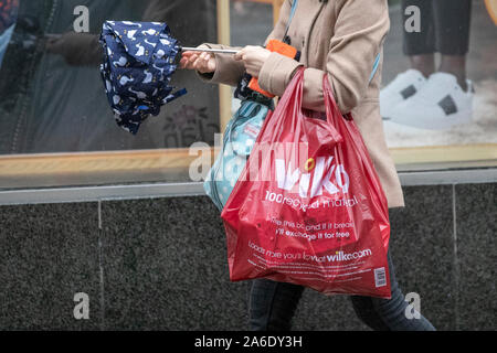 Wilko bags store