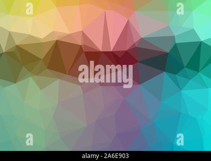 theme abstract background triangles trianglify colorful beautiful simple pattern design wallpaper illustration texture polygon low-poly graphic edges Stock Photo