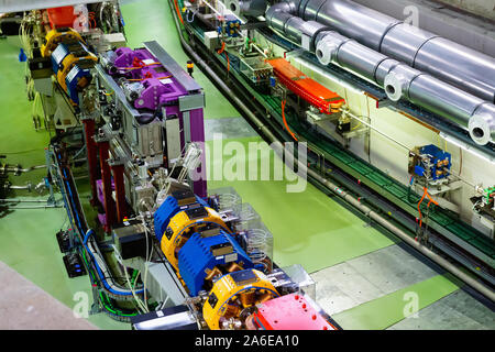 Facility of synchrotron in Scientific Experimental Laboratory Stock Photo