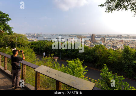 Martyr's Shrine Lookout, Kaohsiung, Taiwan Stock Photo