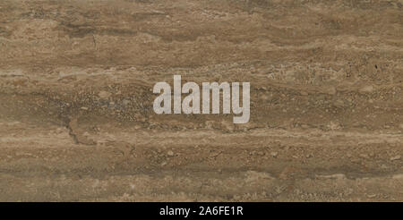 Texture of brown slate stone with horizontal lines Stock Photo
