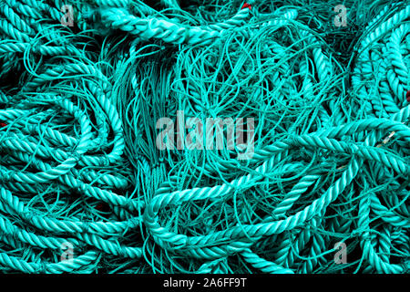 Fishing Nets Shengsi Island China Stock Photo