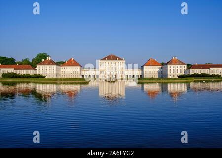 Schloss Nymphenburg Palace, Munich, Upper Bavaria, Bavaria, Germany Stock Photo