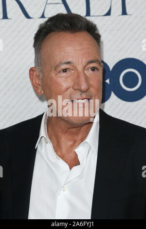 Bruce Springsteen attends HBO's 'Very Ralph' world premiere at the Metropolitan Museum of Art on October 23, 2019 in New York City. Stock Photo