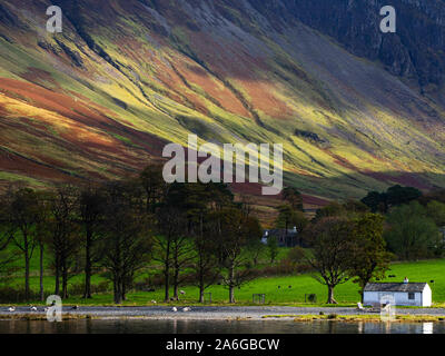 buttermere lake, in the heart of cockermouth, cumbria