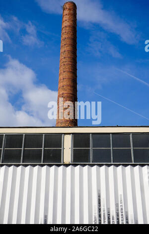 Old onverted factory, Ljubljana, Slovenia Stock Photo