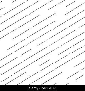 Seamless endless parallel diagonal overlapping pattern on white. Line seamless background. Vector Illustration Stock Vector