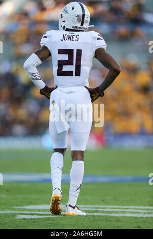 Jack Jones #DB19 of Arizona State runs a drill during the NFL Combine  News Photo - Getty Images