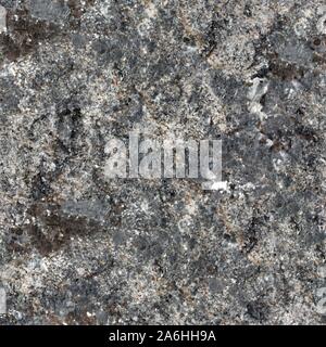 Gray granite natural pattern for background. Seamless square texture, tile ready. Stock Photo
