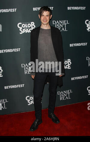 Beyond Fest 2019 - ’Daniel Isn’t Real’ Los Angeles Premiere at the Egyptian Theatre in Hollywood, California on September 25, 2019 Featuring: Timur Bekbosunov Where: Los Angeles, California, United States When: 26 Sep 2019 Credit: Sheri Determan/WENN.com Stock Photo