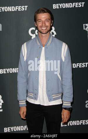 Beyond Fest 2019 - ’Daniel Isn’t Real’ Los Angeles Premiere at the Egyptian Theatre in Hollywood, California on September 25, 2019 Featuring: Patrick Schwarzenegger Where: Los Angeles, California, United States When: 26 Sep 2019 Credit: Sheri Determan/WENN.com Stock Photo