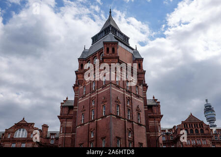 London, UK - June 27 2015: outside view of the UCL Cruciform Building, University College London in Bloomsbury, Gower street  Stock Photo