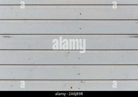texture of white painted boards. wooden background Stock Photo