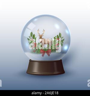 Vector Snow Globe Stock Vector