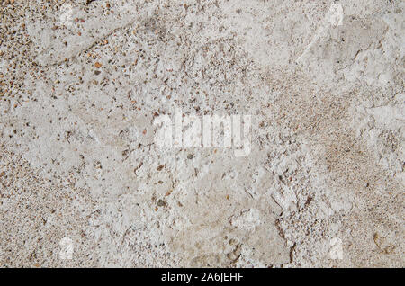 Old grungy texture, grey concrete wall. Texture of old gray concrete wall for background Stock Photo