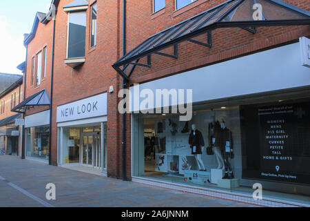 UK Barrow In Furness Portland Walk New Look Store Northern Town