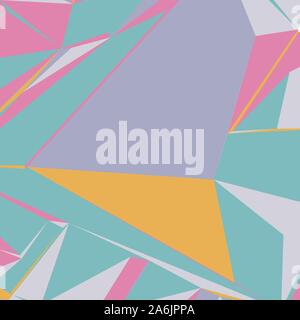 Abstract background with colorful triangles for magazines, booklets or mobile lock screen Stock Vector