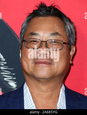 HOLLYWOOD, LOS ANGELES, CALIFORNIA, USA - OCTOBER 26: Jim Wong arrives at FX's 'American Horror Story' 100th Episode Celebration held at the Hollywood Forever Cemetery on October 26, 2019 in Hollywood, Los Angeles, California, USA. (Photo by Xavier Collin/Image Press Agency) Stock Photo