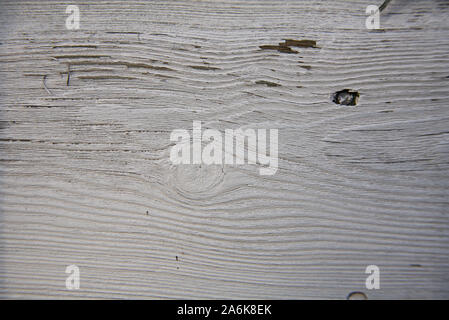 close up of grain in a piece of shed timber Stock Photo