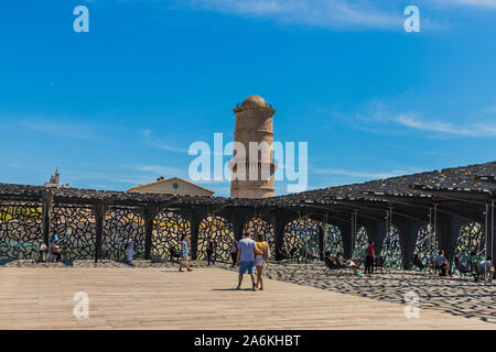 A View in Marseille in France Stock Photo